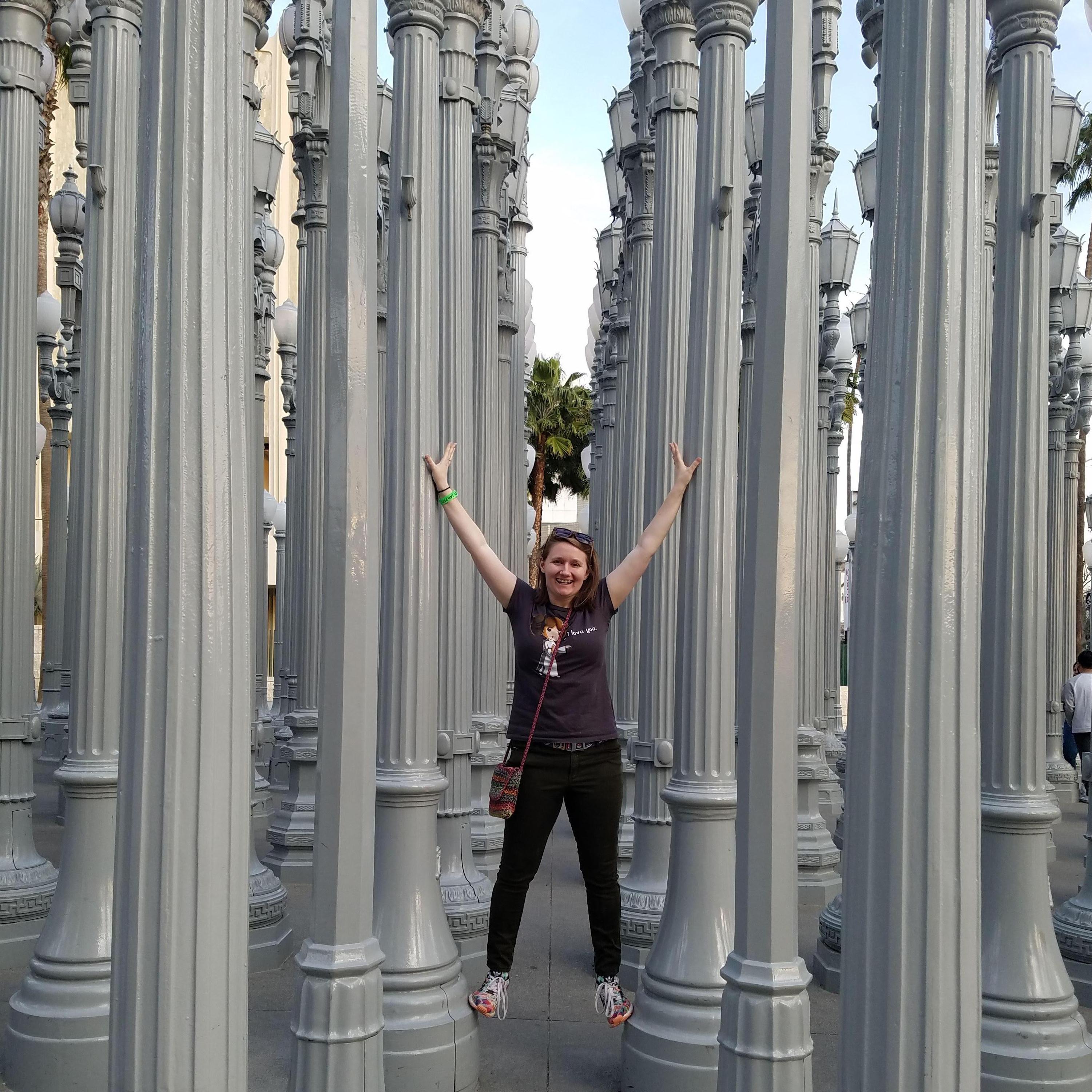 "SO MANY LIGHTSSSSS" - Sam, LA