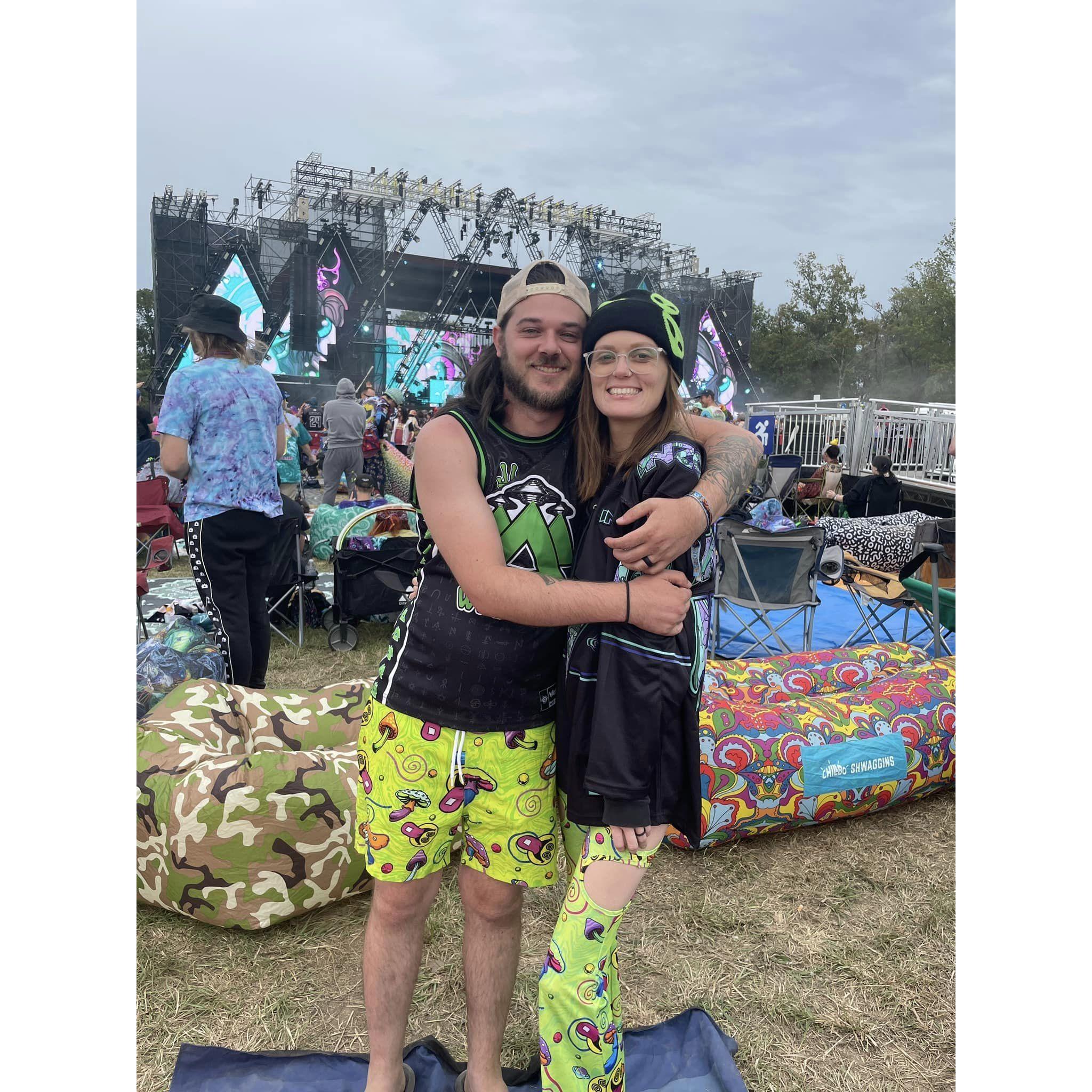 Wakaan Music Festival. September 2024. The weekend we got engaged.