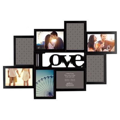 Gallery Solutions 4"x6" Collage Frame - Black