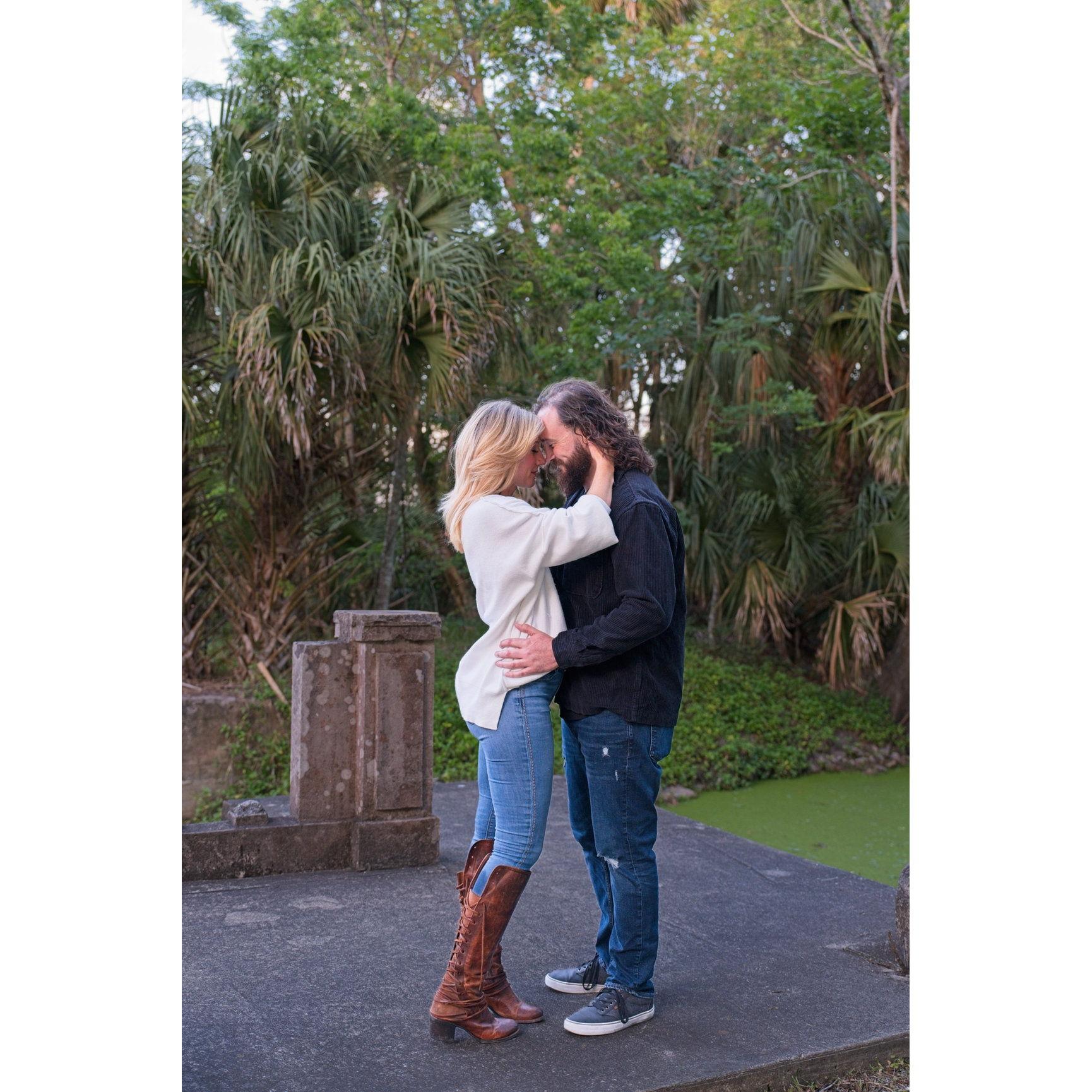 Engagement photo in Ormond Beach by Ronnie Vincent
