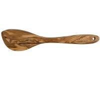 Olive Wood Pointed Spoon 12"