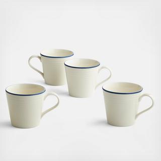 Gordon Ramsay Maze Denim Line Mug, Set of 4