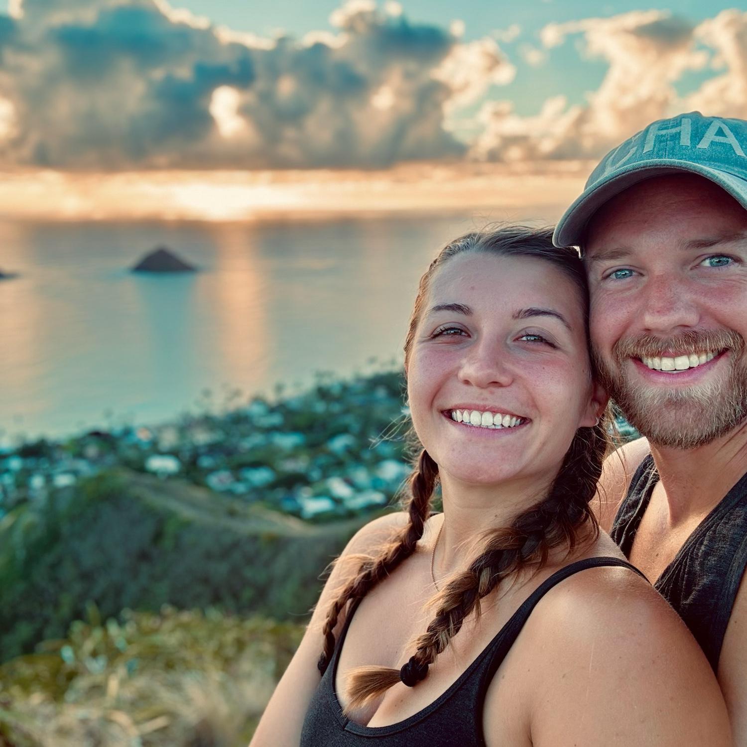 We got to visit some of my (Paige’s) family in Hawaii. This was from the top of a hike we did while there. September 2024
