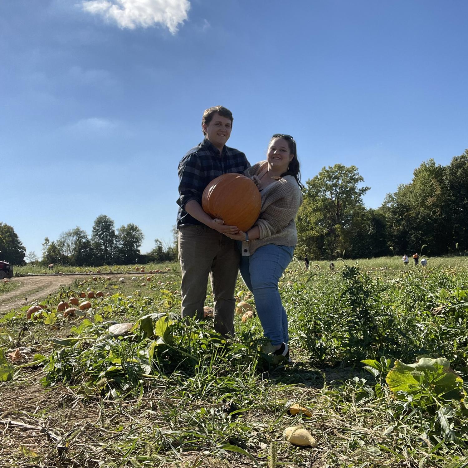 Annual pumpkin picking trip!