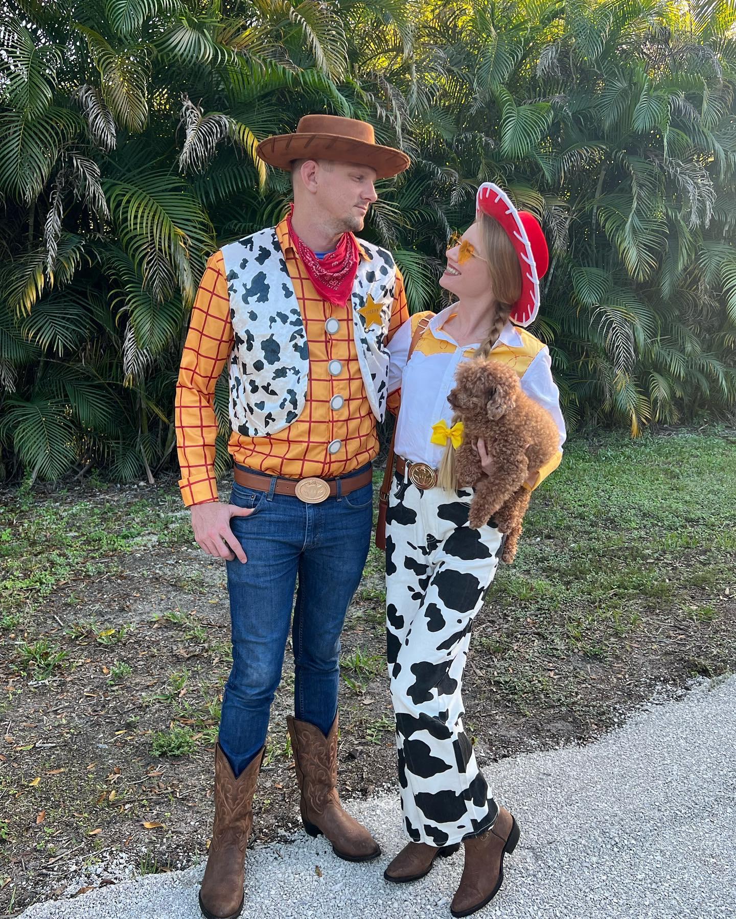 Jessie, Woody, and Bullseye. Halloween, 2022!