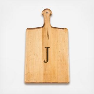 Monogram Maple Paddle Cutting Board