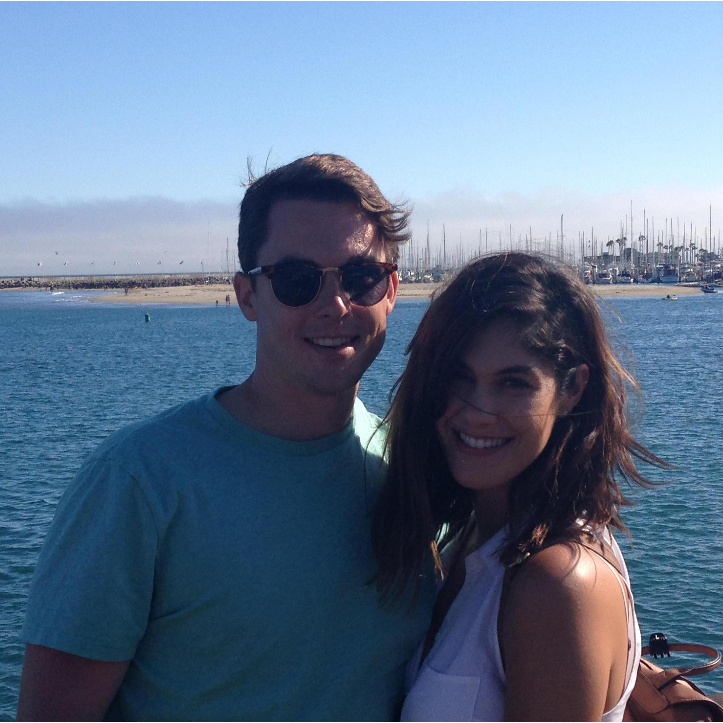 Our 1st getaway weekend in Santa Barbara.