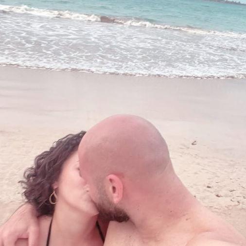 Isla Verde beach.