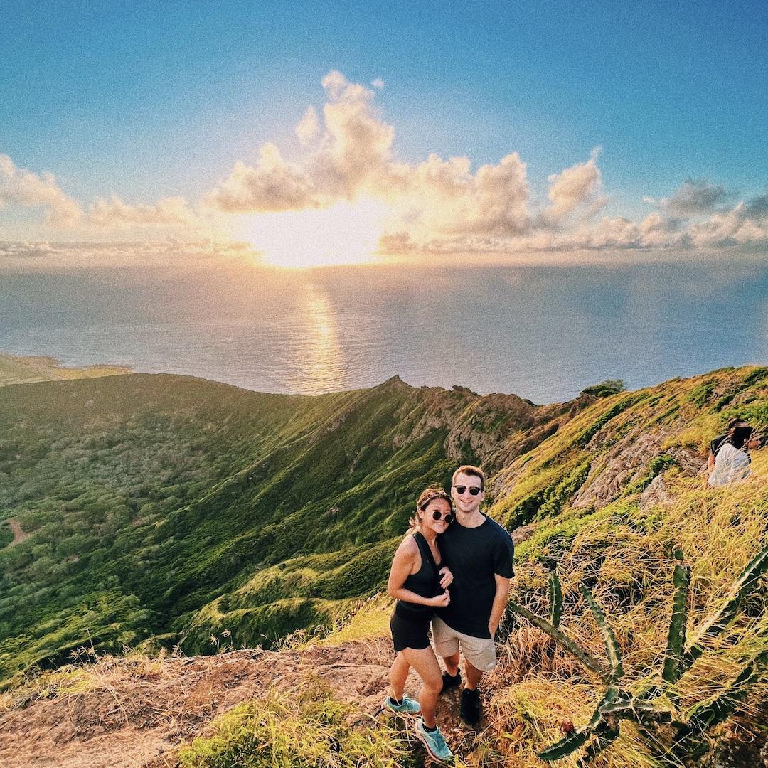 Koko Crater hike in Hawaii, February 2022