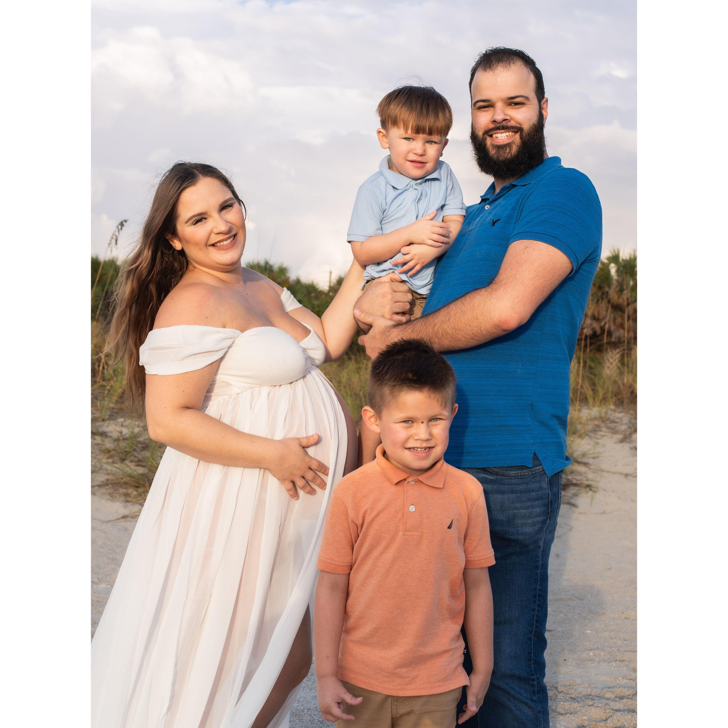Just us in pure bliss, growing our family