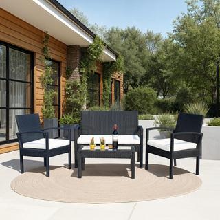 Bassey 4-Piece Outdoor Living Set