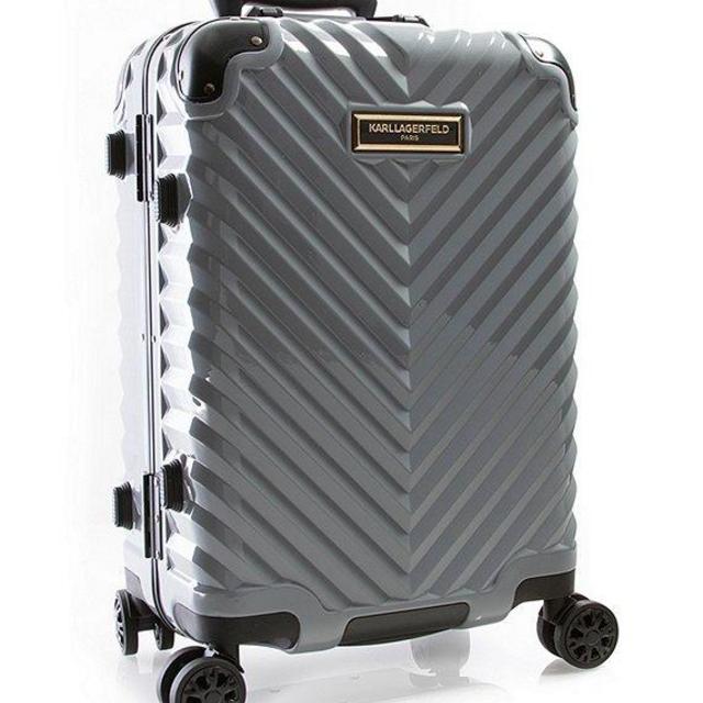 KARL LAGERFELD PARISChevron 20" Carry-on Hardside Spinner