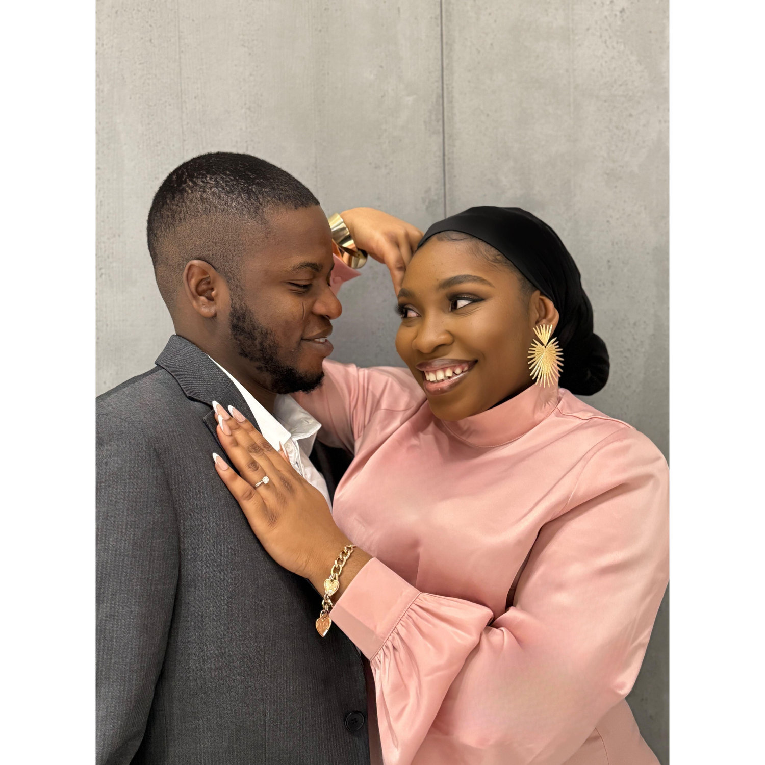 This photo holds more than just a moment - it captures the love, and everything that defines us. We’ve grown through every season, and now, we’re stepping into forever, cheers to endless love.