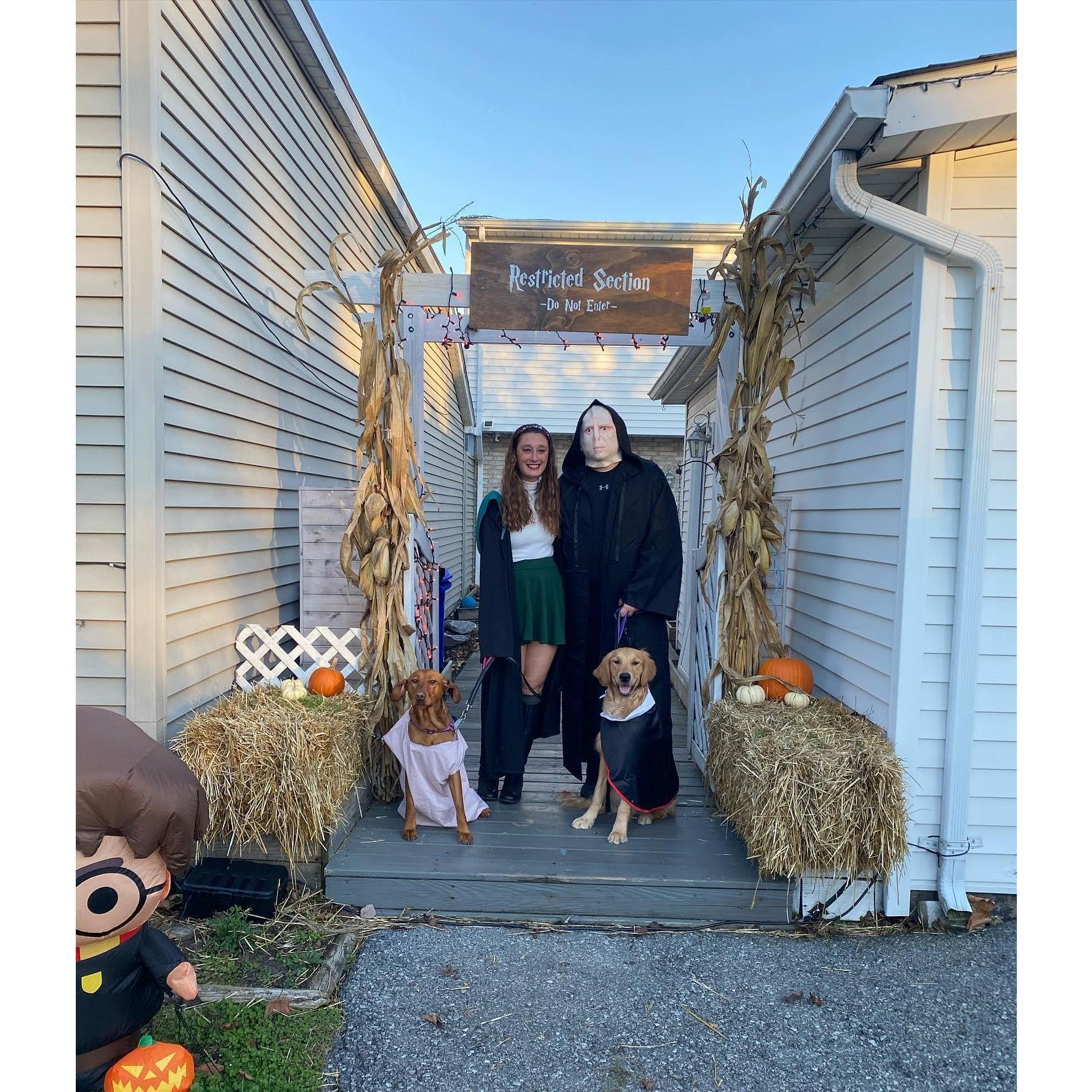 Dressing up with our girls
