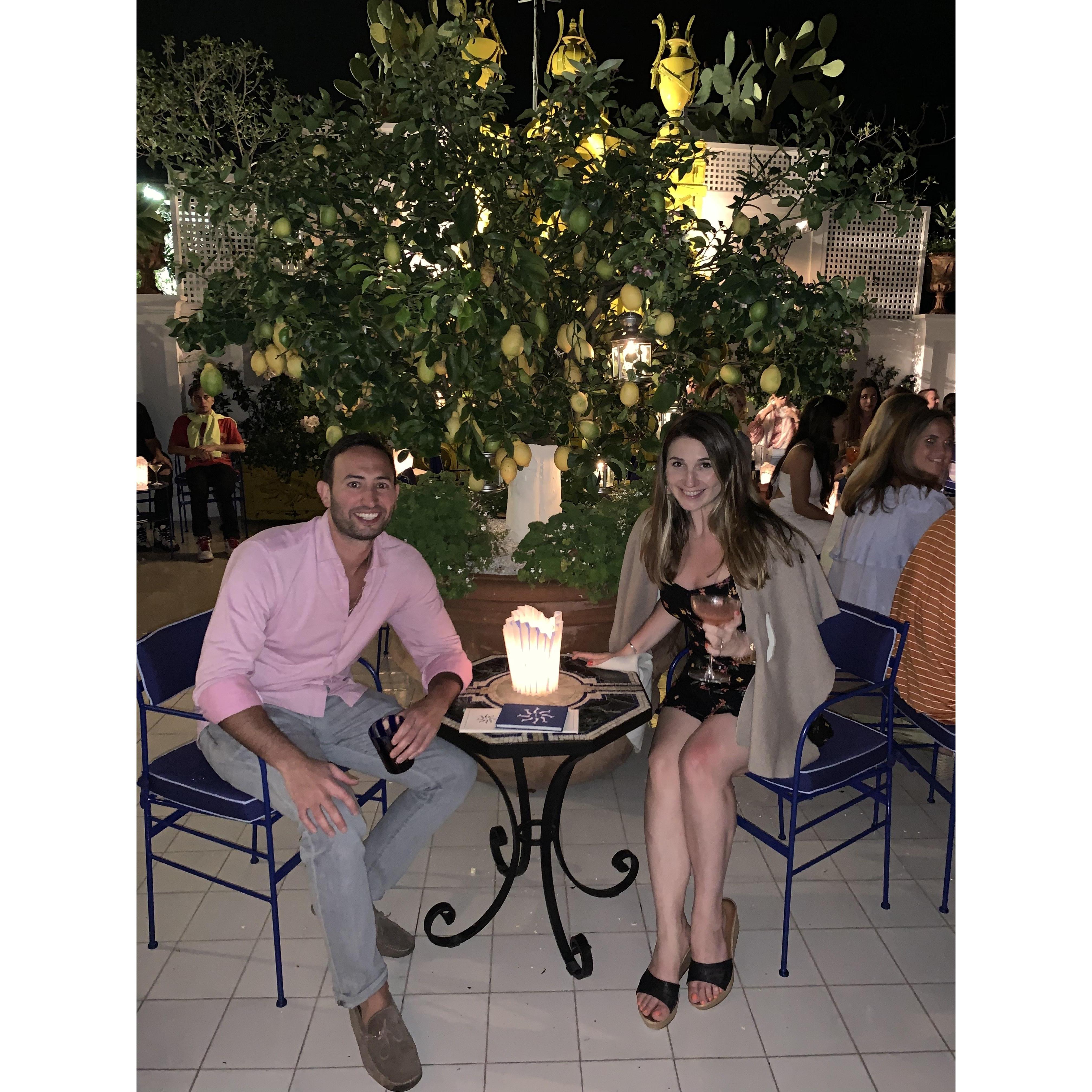 Franco’s bar in Positano!