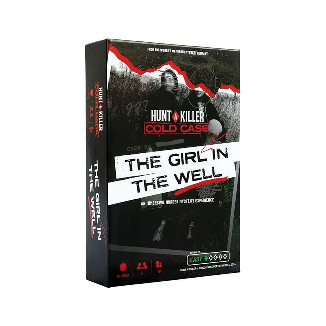 Hunt A Killer: Cold Case: Girl in The Well, Murder Mystery Board Game for 2 Players, Ages 14+