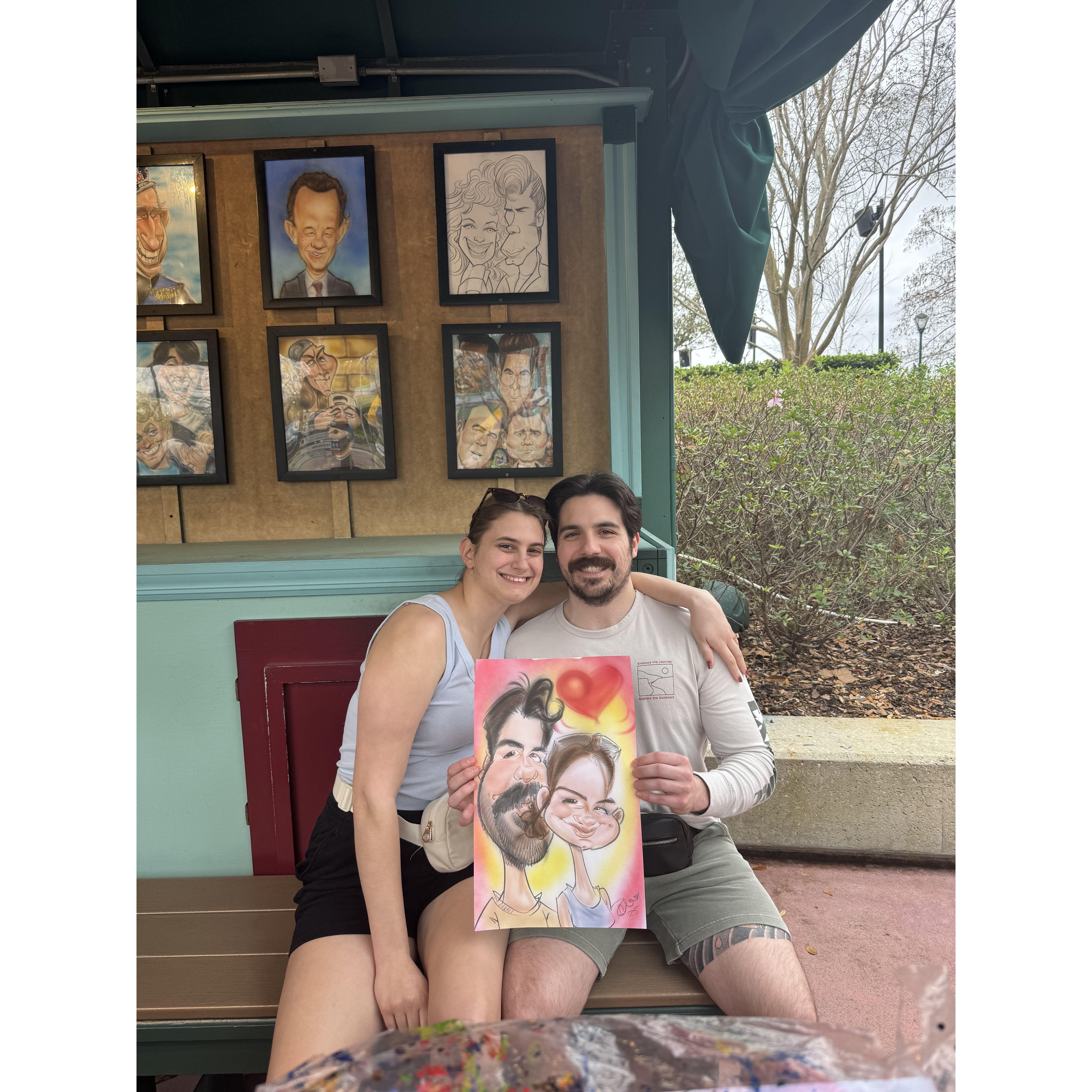 3rd-annual caricature drawing