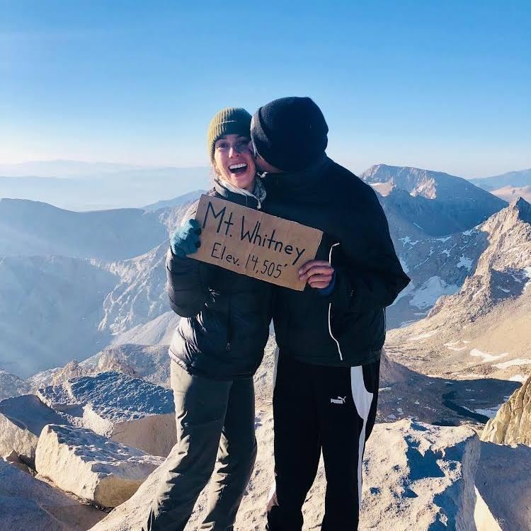 Summiting Mt. Whitney