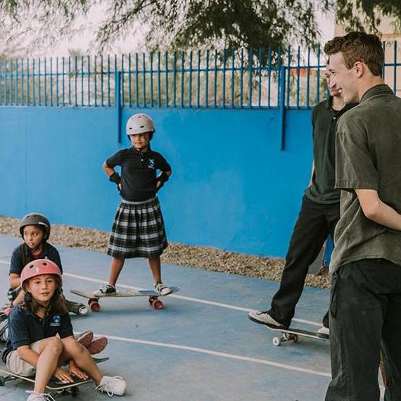 Skate After School volunteering - November 2017