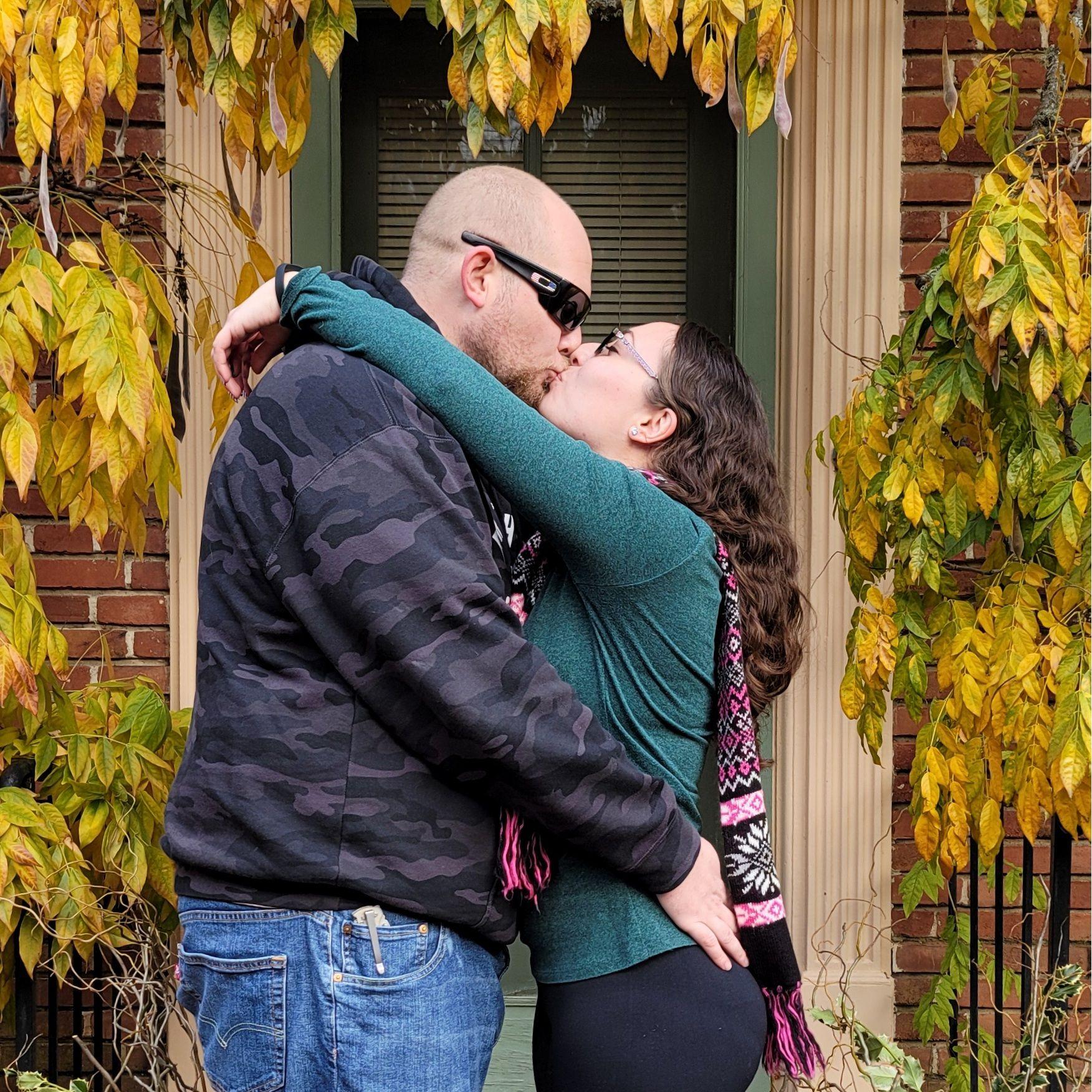 Re-creating our Filoli pic, December 2021