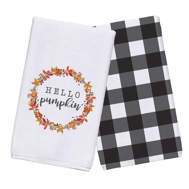 Hello Pumpkin Tea Towel Set