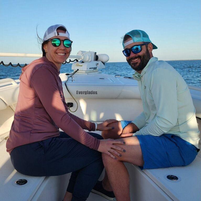 Fishing with friends in Venice, LA