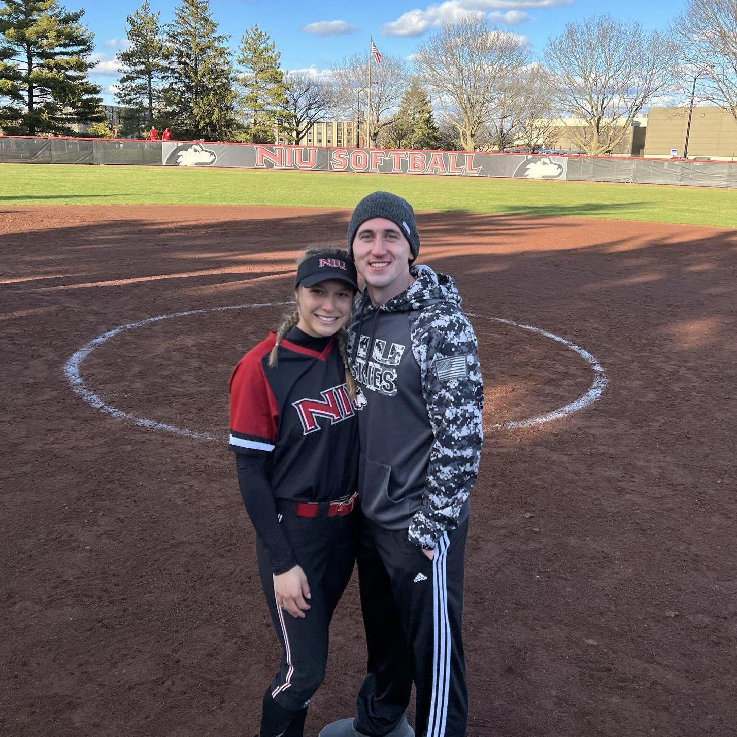 Amberly senior night NIU!
