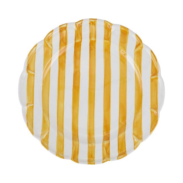 VIETRI Amalfitana Stripe Round Platter