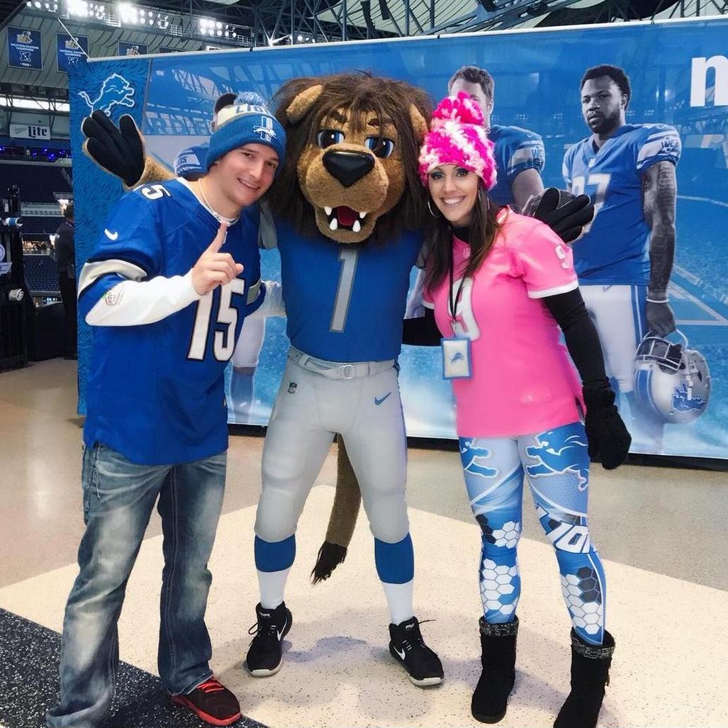 Our yearly lions game became a "yearly 3" in 2018!