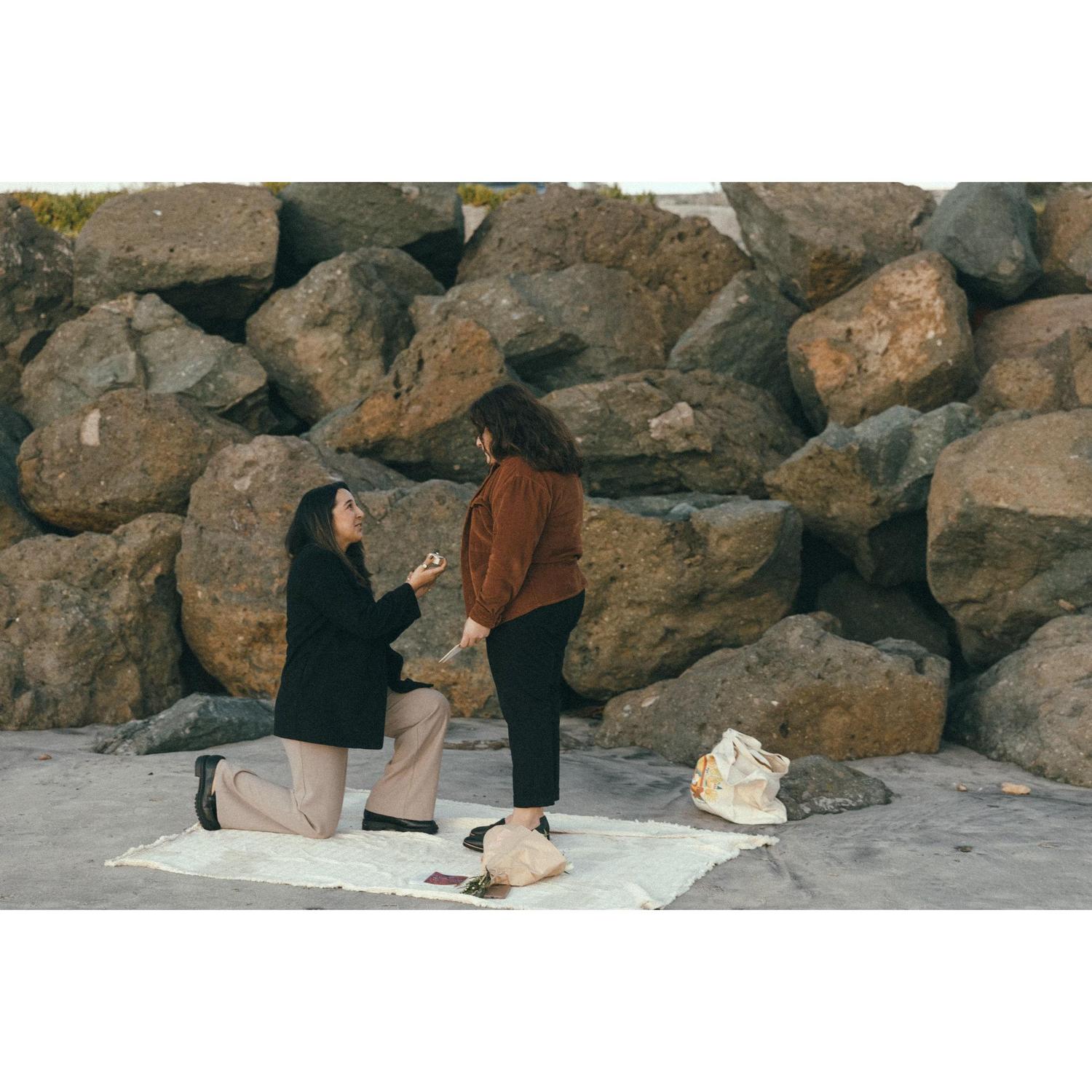 Danae Proposing