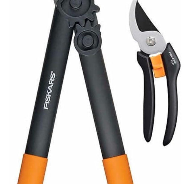 FISKARS 2 Piece Garden Shears and Pruner Set