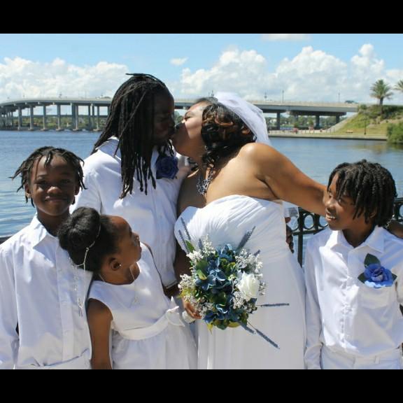This is so cute! The funny thing was Seziel caught me in a kiss before I tripped on my dress.
