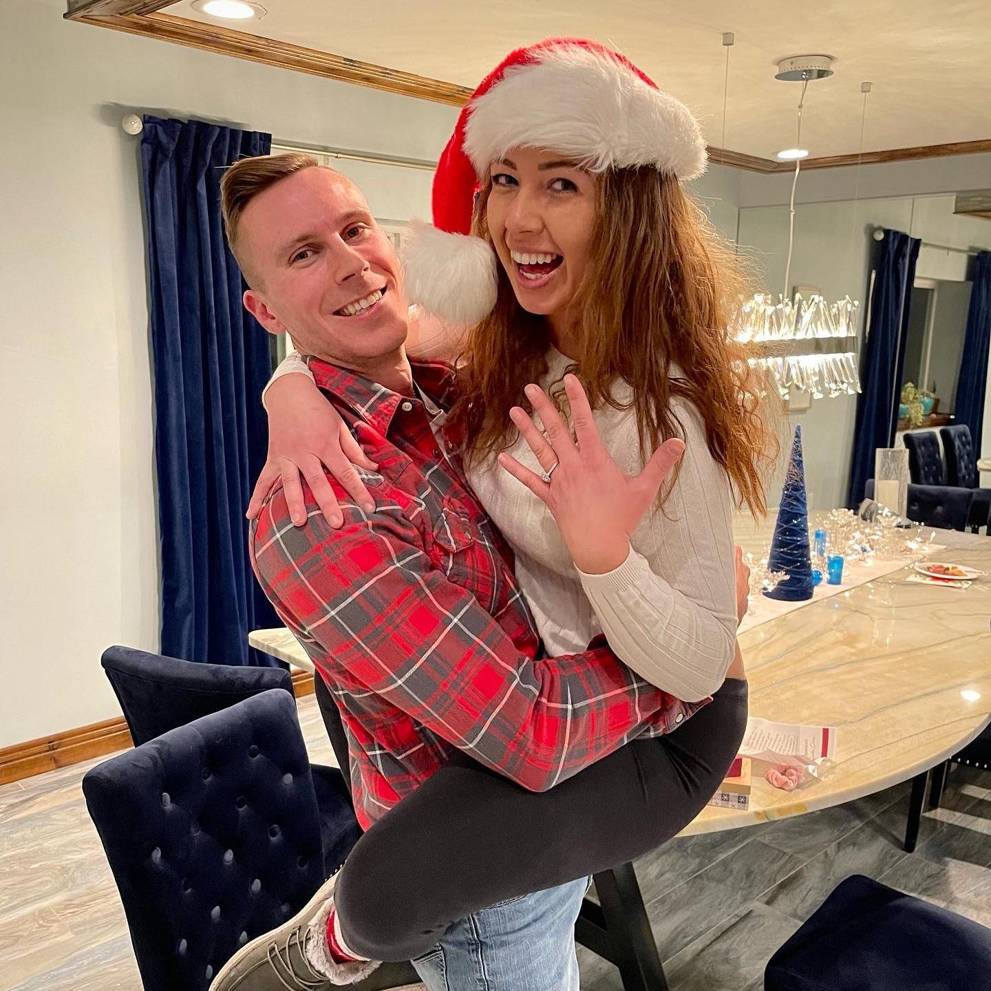 First picture as an engaged couple!! ❤️