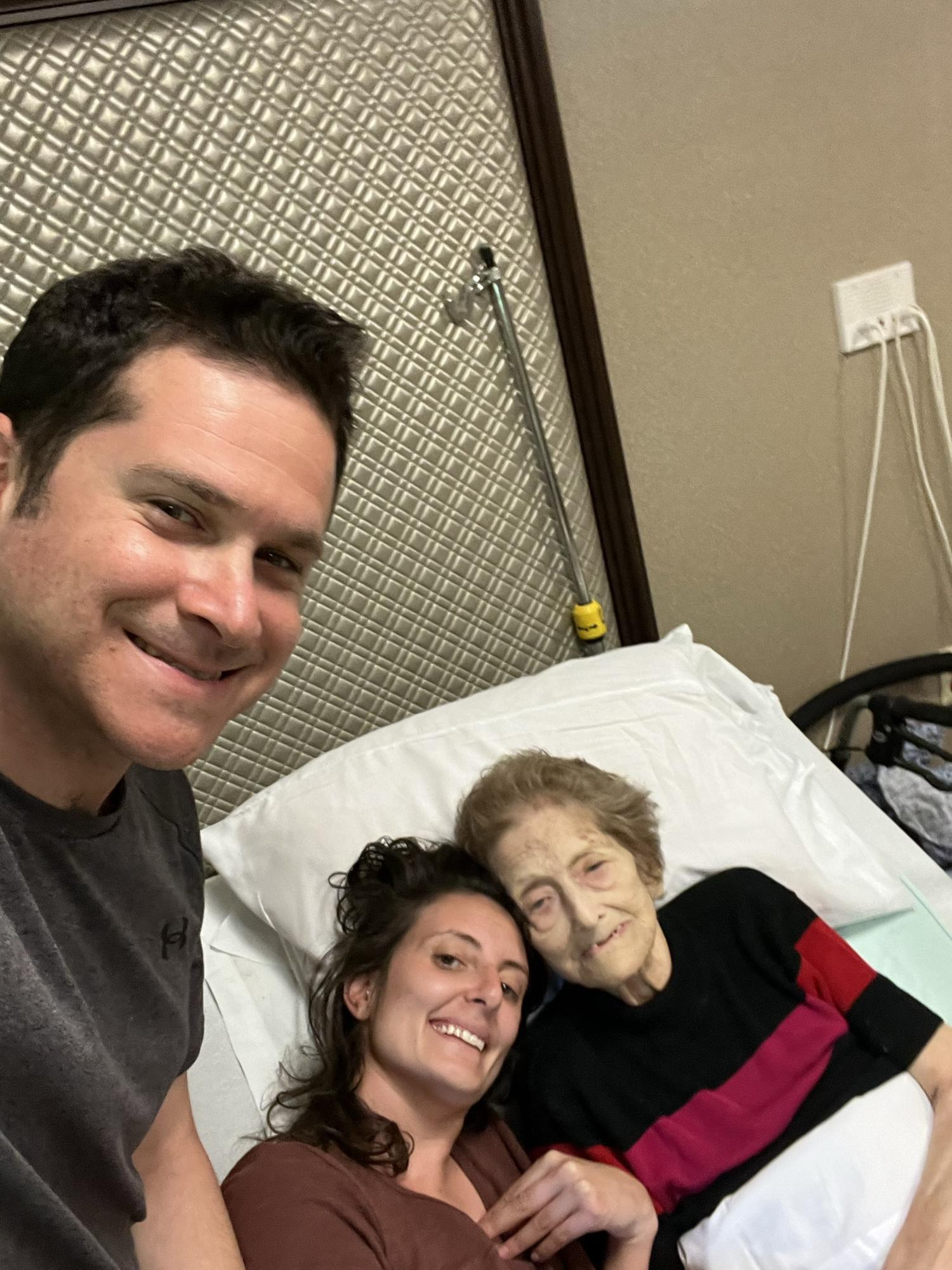 The most special day. The day Alec asked Grandma Betty if he had her permission to marry me. She responded “well of course”- “did you set a date” 😂😂