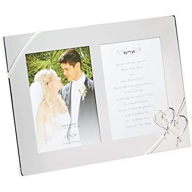 Lenox True Love Double Invitation Frame, 9-Inch