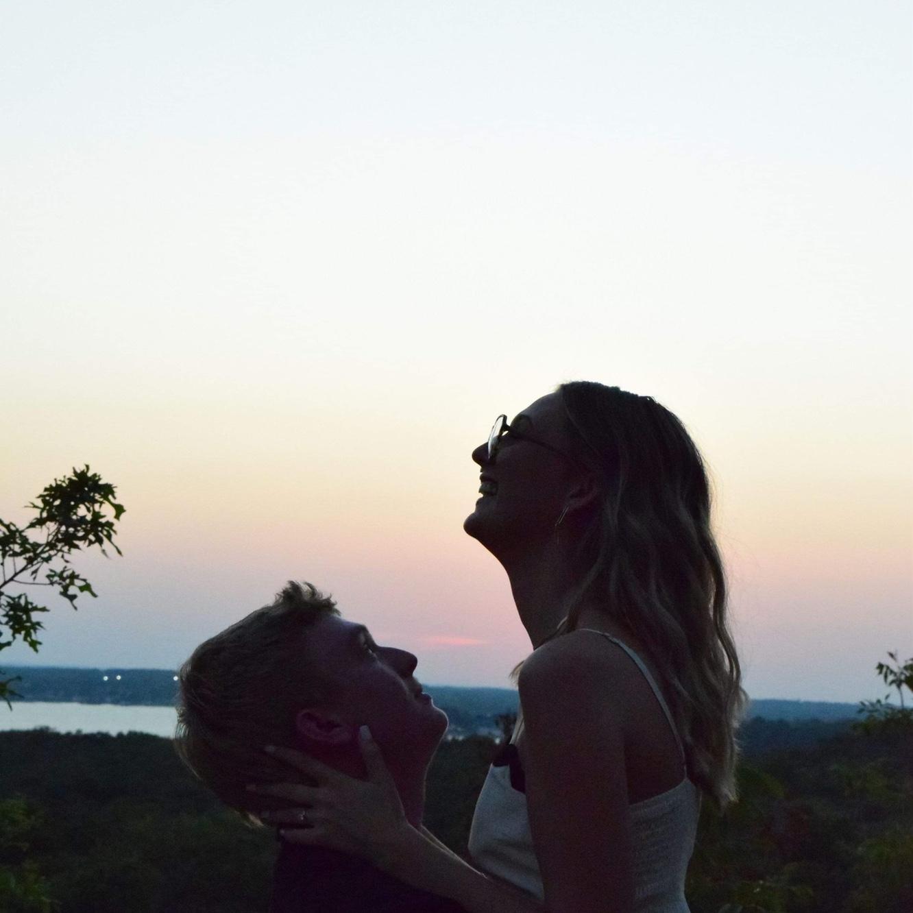 A photo from our engagement!