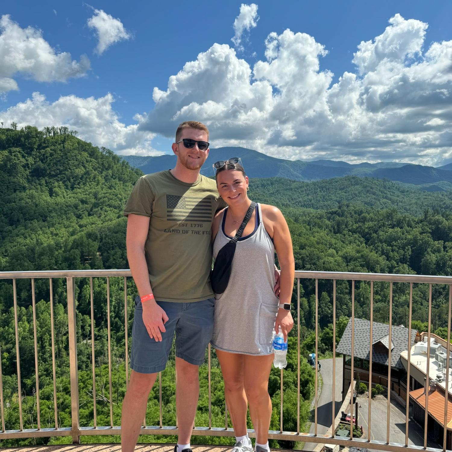 We have traveled all over the country together, to Tennessee...
