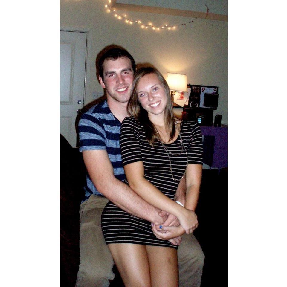 First photo of Ellen and Mason. UC 2012