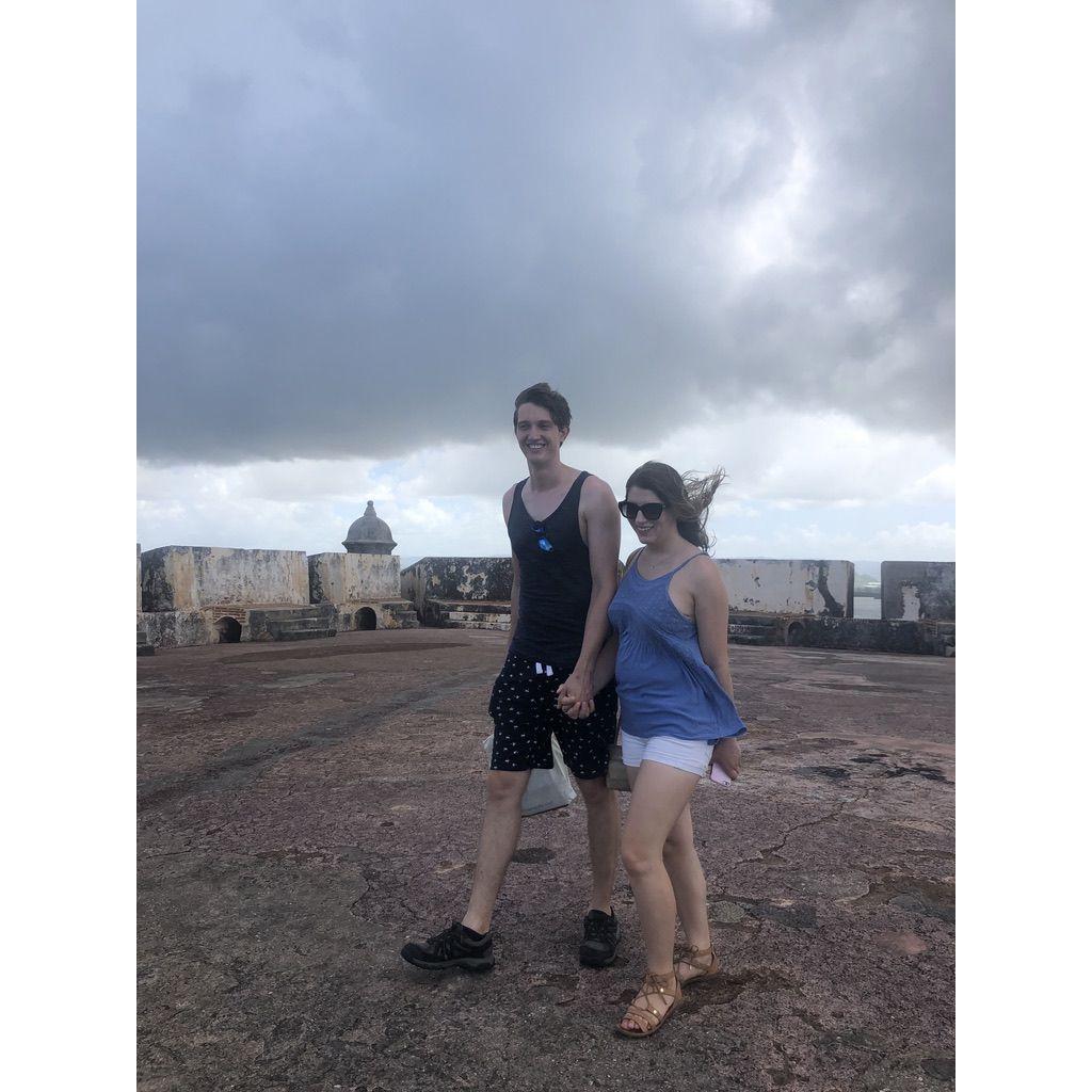 Our first of many trips was to Puerto Rico. Together we have traveled to 10 countries, 9 states, and one territory.