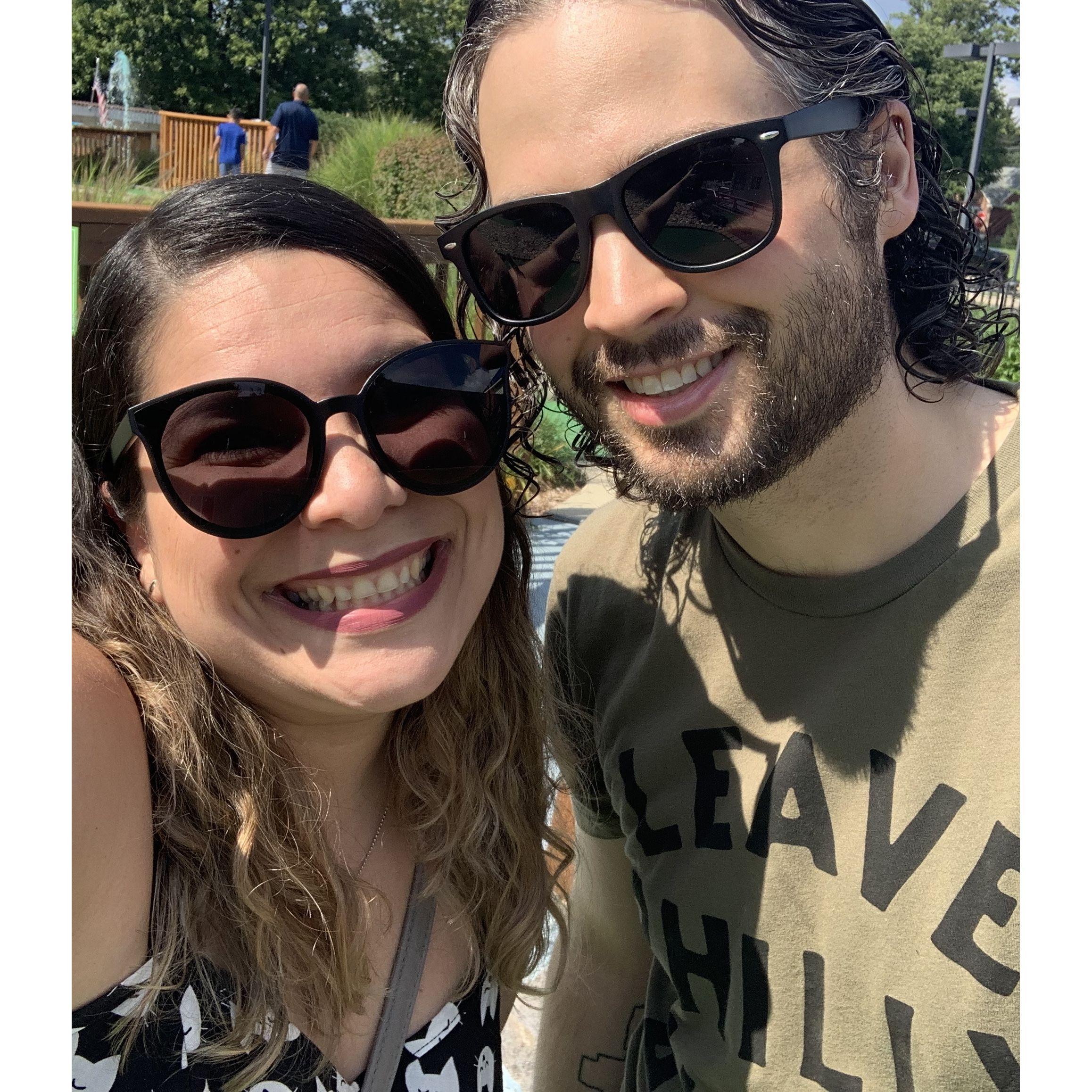 Our first picture together