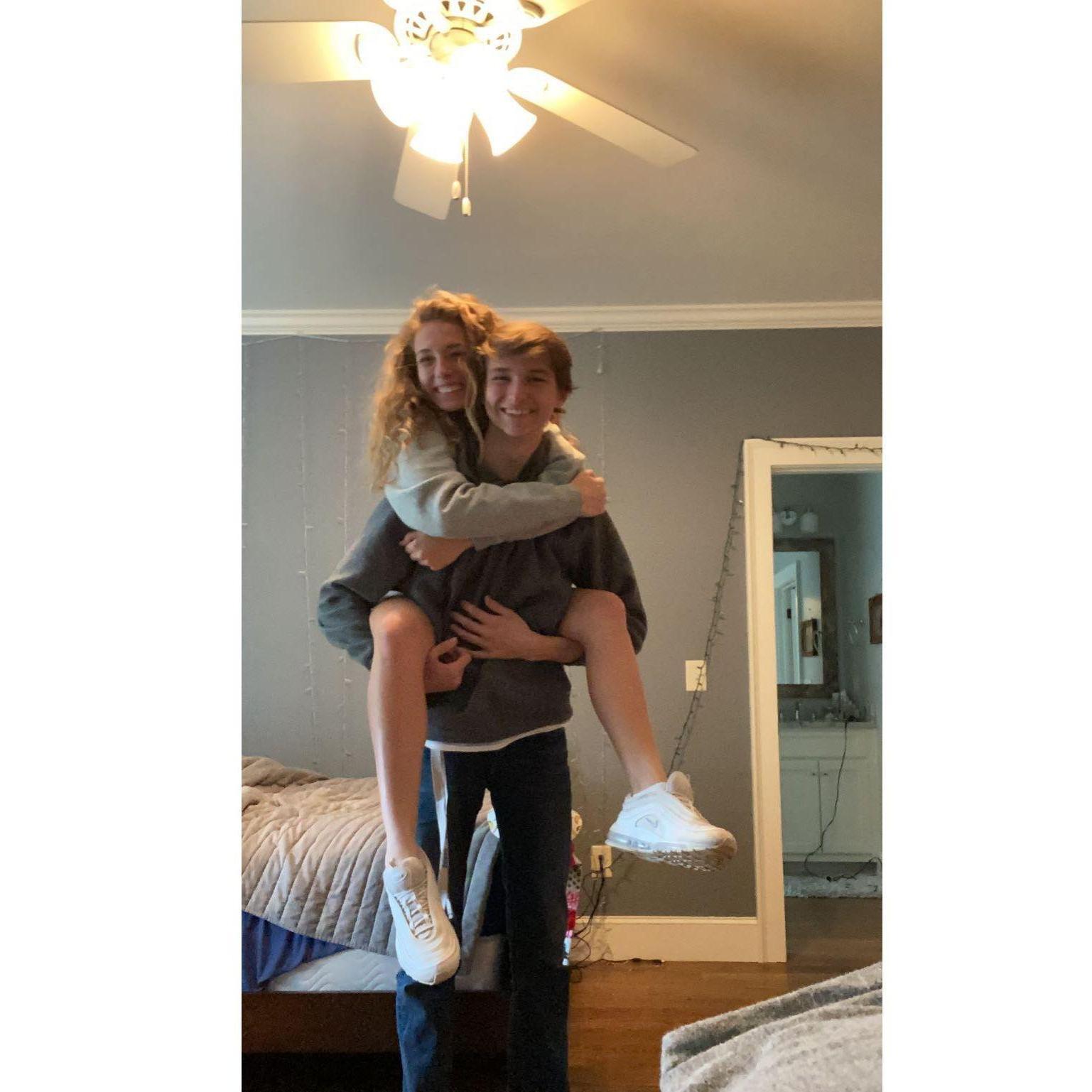 Our first ever photo together!