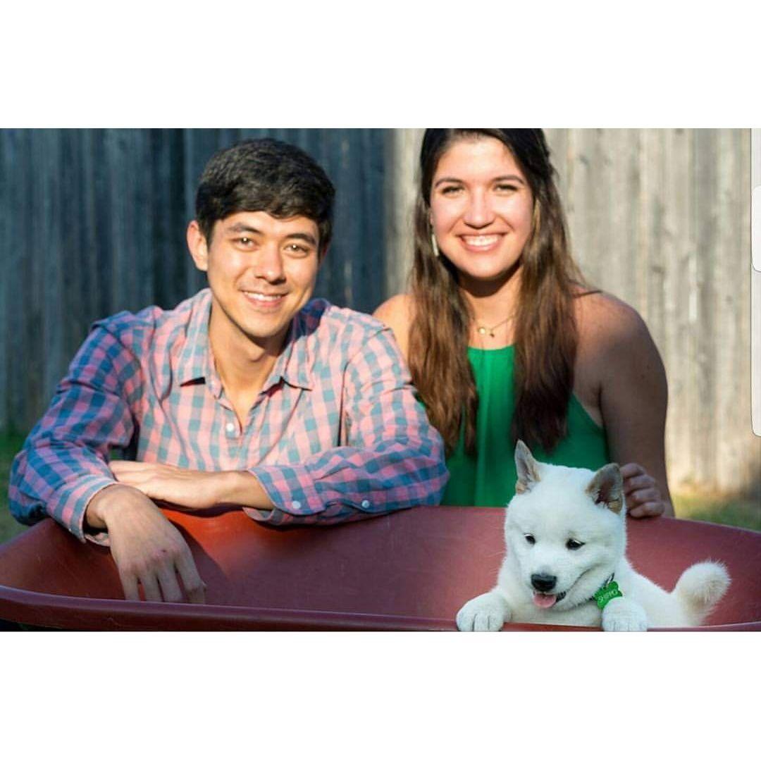 Quick photoshoot before we brought home our baby boy, Shippo!