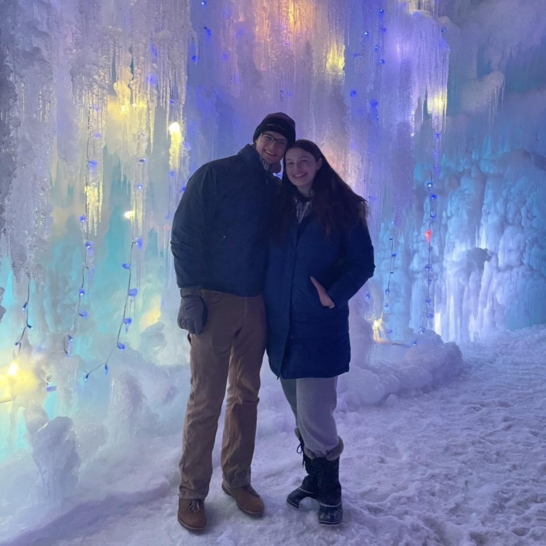 Lake George ice castles, February 2022