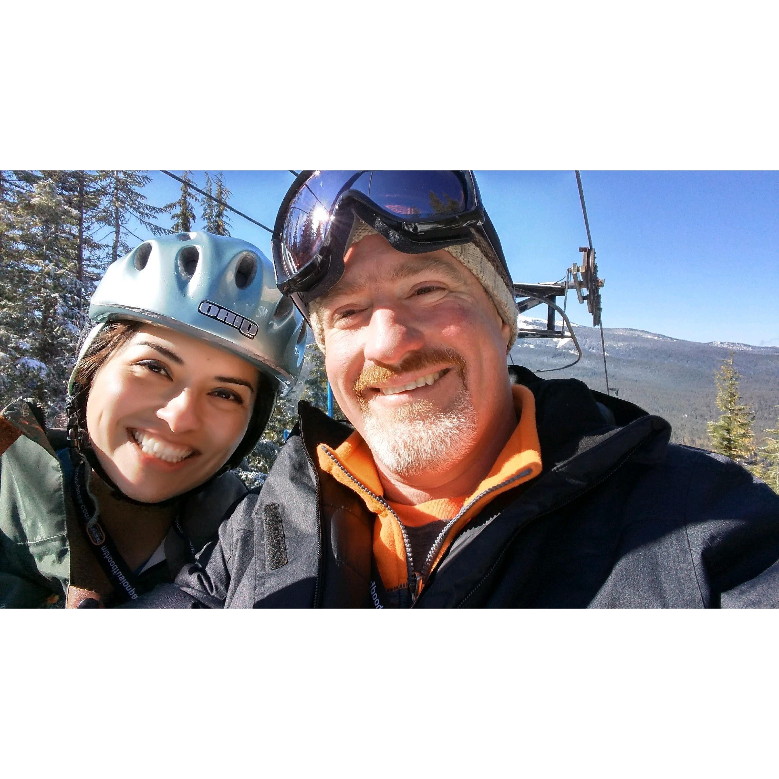 We've always enjoyed time together on the mountain