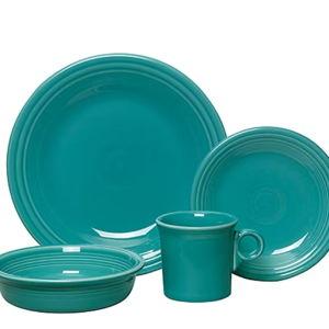 Fiesta Classic 4-pc. Dinnerware Set - Turquoise