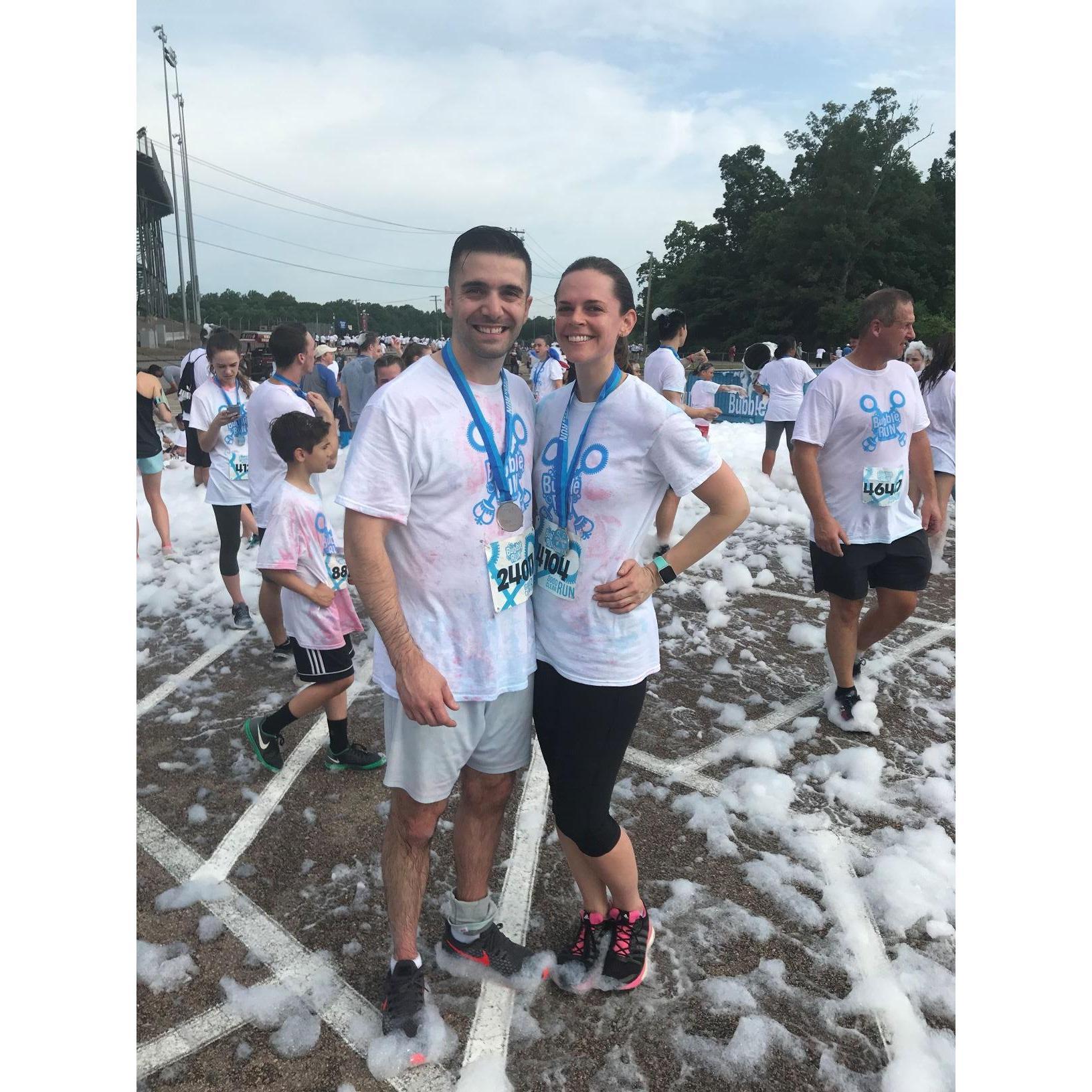 Bubble Run 5k
May 2019