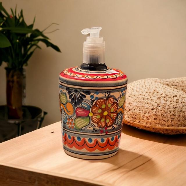Jabonera Soap Holder Talavera Grande 700ml