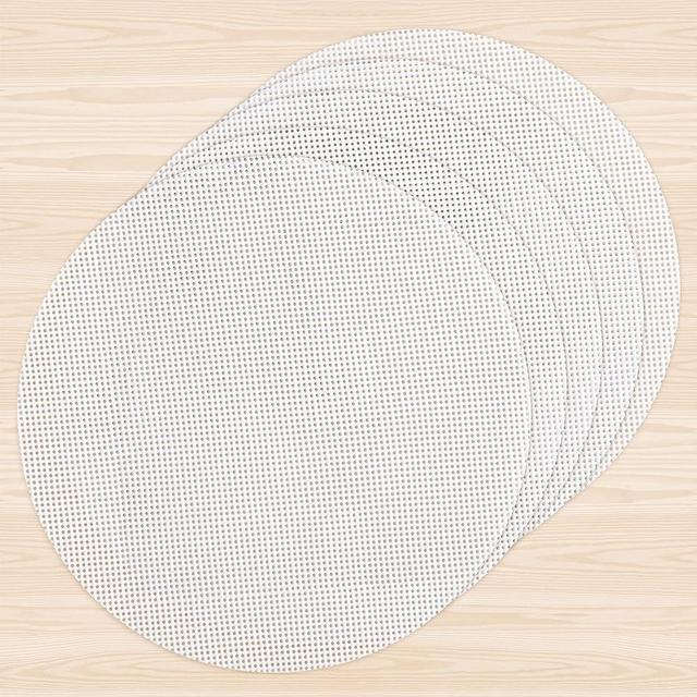 Goldlion Dehydrator Sheets 5 Pack Non-stick Silicone Dehydrating Mats Compatible with Ninja Foodi 6.5 and 8 Quart Round 7.9 Inch