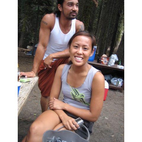 One of our first of many camping trips.