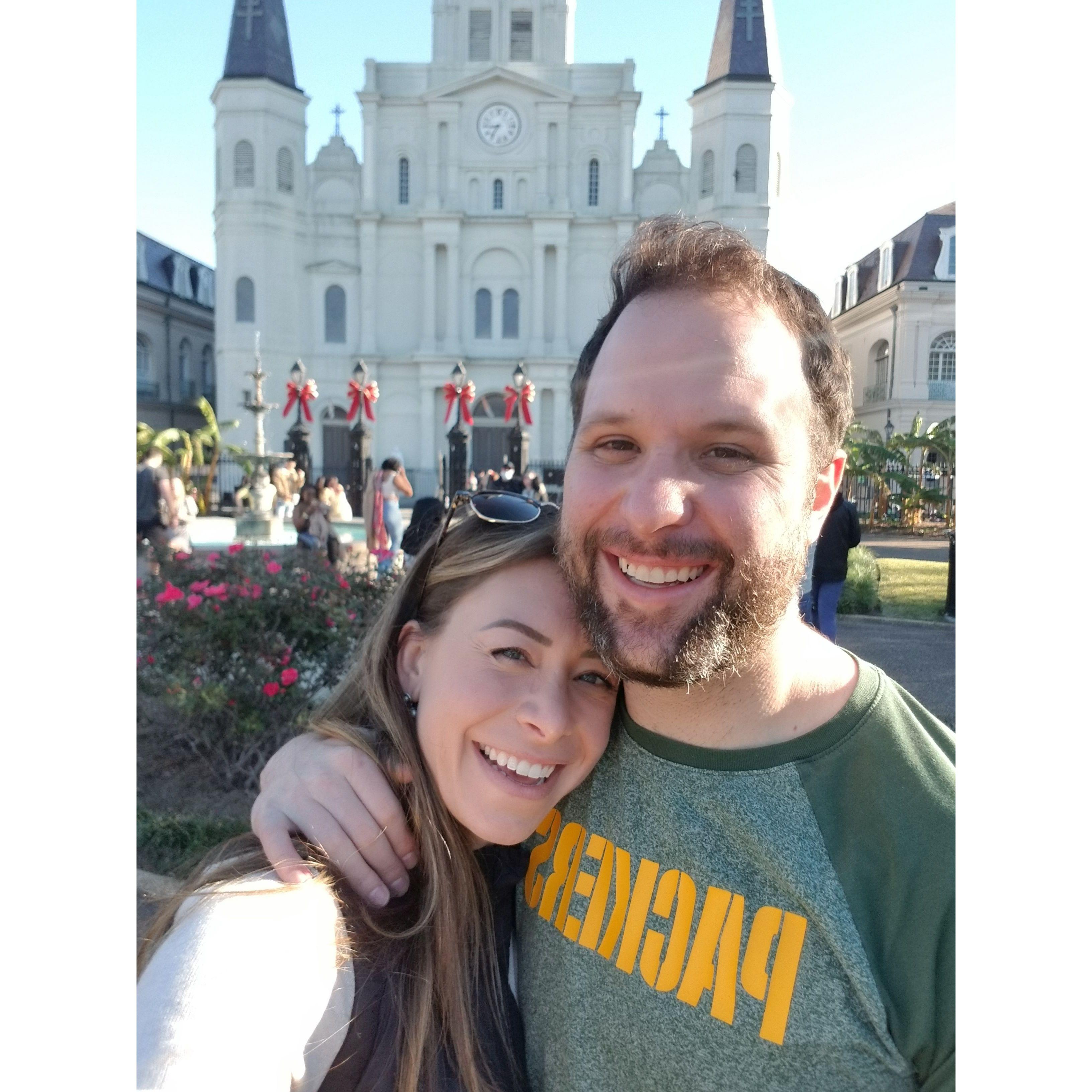 Our first destination together, New Orleans (and Florida) - Jan 2021